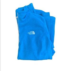 North Face Blue Fleece Pull Over